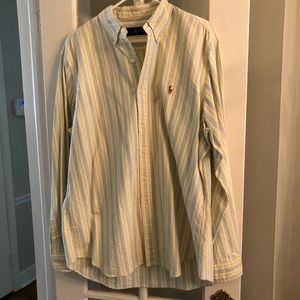 Polo Ralph Lauren men’s Oxford cloth dress shirt. Size XL